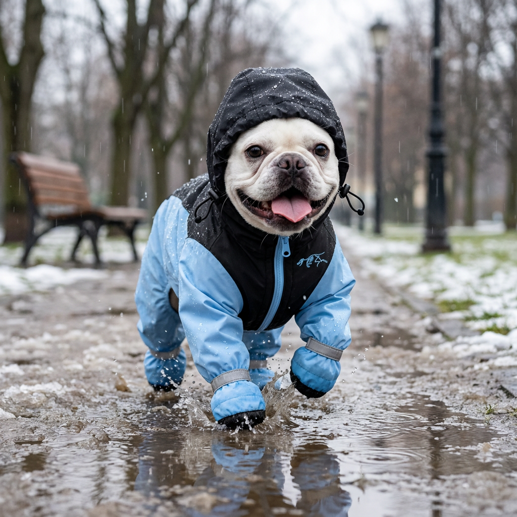 BARKTEYRX Dog Rain Shell